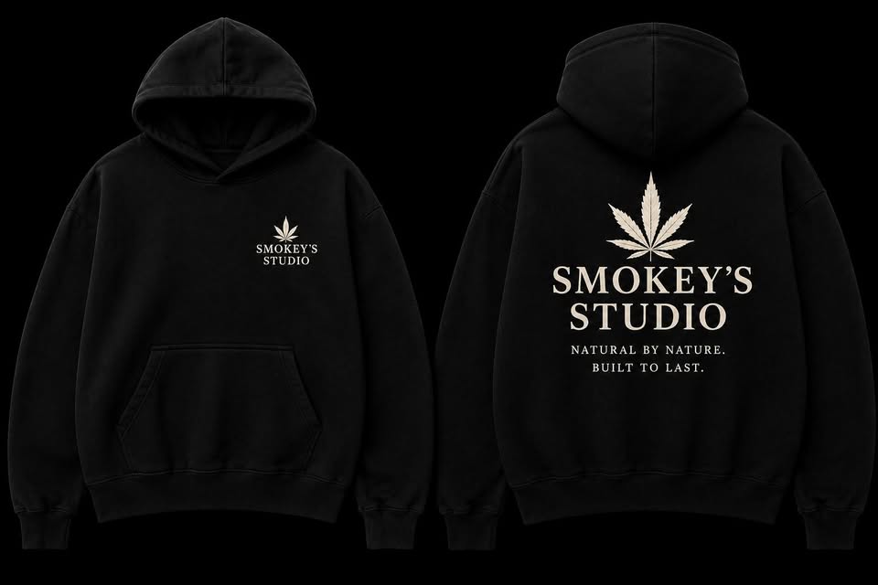 Smokey`s Charcoal Hoodie