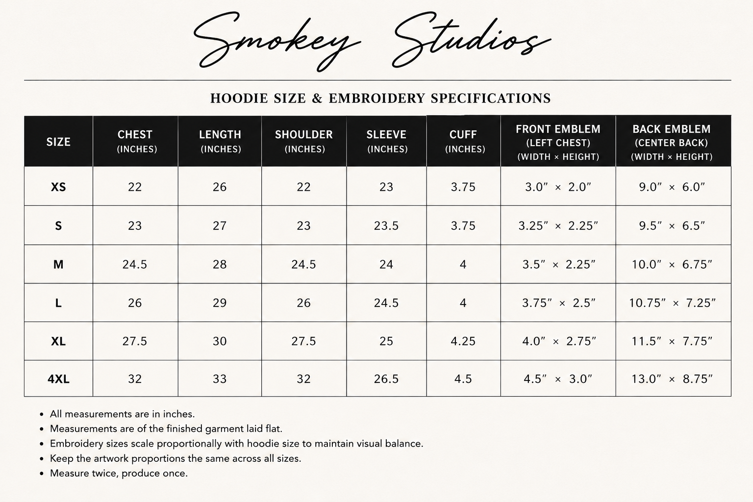 Smokey`s Charcoal Hoodie